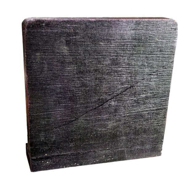 Handmade Halloween Wooden Pumpkin Tea Light Holder With Skull & Faux Candle Tabl - Picture 11 of 13